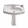 Nameeks Traditional Pedestal Sink in White -Bathroom Sinks Sales white nameeks pedestal sinks cerastyle 030300 ped one hole 64 1000