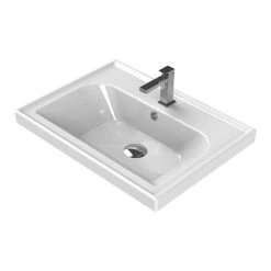 Nameeks Frame Wall Mounted Bathroom Sink in White