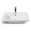 Nameeks Arte Wall Mounted Bathroom Sink in White -Bathroom Sinks Sales white nameeks wall mount sinks cerastyle 067300 u one hole 64 1000