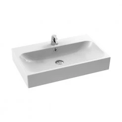 Nameeks Pinto Wall Mounted Bathroom Sink in White
