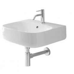 Nameeks Moon Wall Mounted Bathroom Sink in White