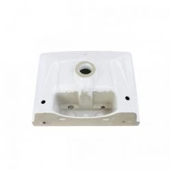 RENOVATORS SUPPLY MANUFACTURING WeeWash 21-1/2 in. H Child Pedestal Bathroom Sink in White with Overflow -Bathroom Sinks Sales white pedestal sinks 10686 1d 1000