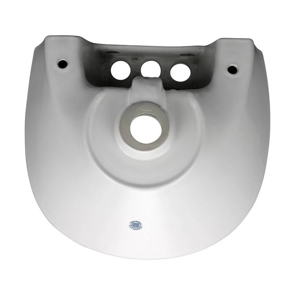 RENOVATORS SUPPLY MANUFACTURING Lil Tykes 20-3/4 in. Height Child Pedestal Combo Bathroom Sink in White with Overflow 6 RENOVATORS SUPPLY MANUFACTURING Lil Tykes 20-3/4 in. Height Child Pedestal Combo Bathroom Sink in White with Overflow - Image 4