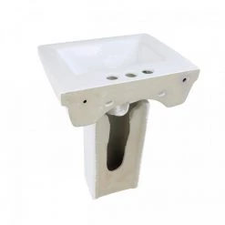 RENOVATORS SUPPLY MANUFACTURING Children's 21.5 in. H Pedestal Sinks Porcelain in White (Set of 2) -Bathroom Sinks Sales white pedestal sinks 30686 66 1000