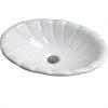 Pegasus Corona Drop-In Bathroom Sink in White -Bathroom Sinks Sales white pegasus drop in bathroom sinks 4 465wh 64 1000