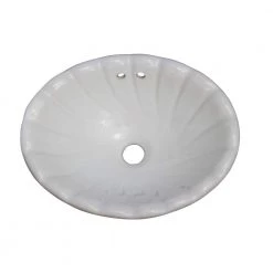 Pegasus Corona Drop-In Bathroom Sink in White -Bathroom Sinks Sales white pegasus drop in bathroom sinks 4 465wh a0 1000