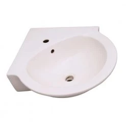 Pegasus Evolution Corner Pedestal Combo Bathroom Sink in White 12 Pegasus Evolution Corner Pedestal Combo Bathroom Sink in White -Bathroom Sinks Sales white pegasus pedestal sinks 3 221wh 1d 1000