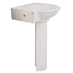 Pegasus Evolution Corner Pedestal Combo Bathroom Sink in White 11 Pegasus Evolution Corner Pedestal Combo Bathroom Sink in White -Bathroom Sinks Sales white pegasus pedestal sinks 3 221wh a0 1000