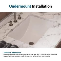 PELHAM & WHITE Packard 21 in. Undermount Ceramic Rectangular Bathroom Sink in White 14 PELHAM & WHITE Packard 21 in. Undermount Ceramic Rectangular Bathroom Sink in White -Bathroom Sinks Sales white pelham white undermount bathroom sinks pwl1000 44 1000