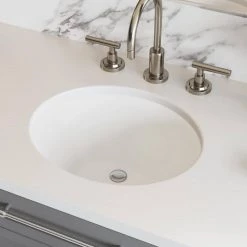 PELHAM & WHITE Newcastle 20 in. Undermount Ceramic Oval Bathroom Sink in White 13 PELHAM & WHITE Newcastle 20 in. Undermount Ceramic Oval Bathroom Sink in White -Bathroom Sinks Sales white pelham white undermount bathroom sinks pwl1001 1f 1000
