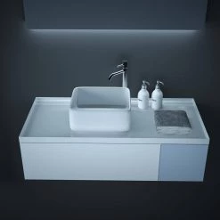 Satico Amuering 15 in. Topmount Bathroom Sink Basin in White 10 Satico Amuering 15 in. Topmount Bathroom Sink Basin in White -Bathroom Sinks Sales white satico drop in bathroom sinks 16tay19 4f 1000