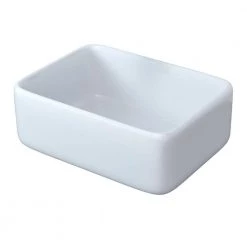 Satico Amuering 19.63 in. Topmount Bathroom Sink Basin in White