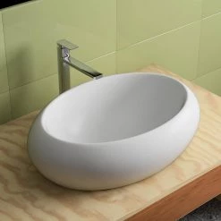 Satico Amuering 24 in. Topmount Bathroom Sink Basin in White -Bathroom Sinks Sales white satico drop in bathroom sinks 16tay26 fa 1000