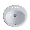 Satico Victorian 20 in. Ceramic Above Sink Basin in White -Bathroom Sinks Sales white satico pedestal sinks f32017 64 1000