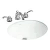 STERLING Wescott Under-Mounted Vitreous China Bathroom Sink in White with Overflow Drain -Bathroom Sinks Sales white sterling undermount bathroom sinks 442050 0 64 1000