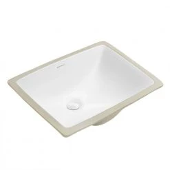Swiss Madison Plaisir 18 in. Rectangular Under-Mount Bathroom Sink in White -Bathroom Sinks Sales white swiss madison undermount bathroom sinks sm um624 a0 1000