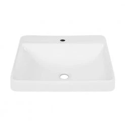 Swiss Madison Carre Rectangular Vessel Sink in White -Bathroom Sinks Sales white swiss madison vessel sinks sm vs202 a0 1000