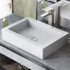Swiss Madison Voltaire Ceramic Rectangle Vessel Sink in White 1 Swiss Madison Voltaire Ceramic Rectangle Vessel Sink in White -Bathroom Sinks Sales white swiss madison vessel sinks sm vs282 64 1000