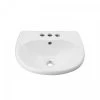 RENOVATORS SUPPLY MANUFACTURING Ondine 16 in. Wall Mounted Bathroom Sink in White with Overflow -Bathroom Sinks Sales white wall mount sinks 61863 64 1000
