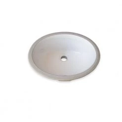 Wells Rhythm Series 17 in. Oval Undermount Single Bowl Bathroom Sink in White 11 Wells Rhythm Series 17 in. Oval Undermount Single Bowl Bathroom Sink in White -Bathroom Sinks Sales white wells undermount bathroom sinks rtu1714 6w 1f 1000
