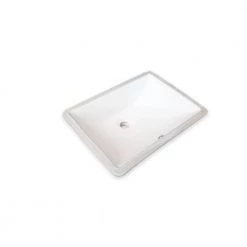 Wells Rhythm Series 20 in. Rectangular Undermount Single Bowl Bathroom Sink in White -Bathroom Sinks Sales white wells undermount bathroom sinks rtu2015 6w 4f 1000