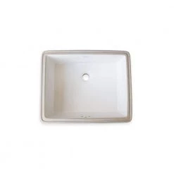 Wells Rhythm Series 20 in. Rectangular Undermount Single Bowl Bathroom Sink in White -Bathroom Sinks Sales white wells undermount bathroom sinks rtu2016 6w 1f 1000