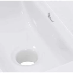 Whitehaus Collection Isabella Wall-Mounted Bathroom Sink in White -Bathroom Sinks Sales white whitehaus collection wall mount sinks wh1 103l 1d 1000